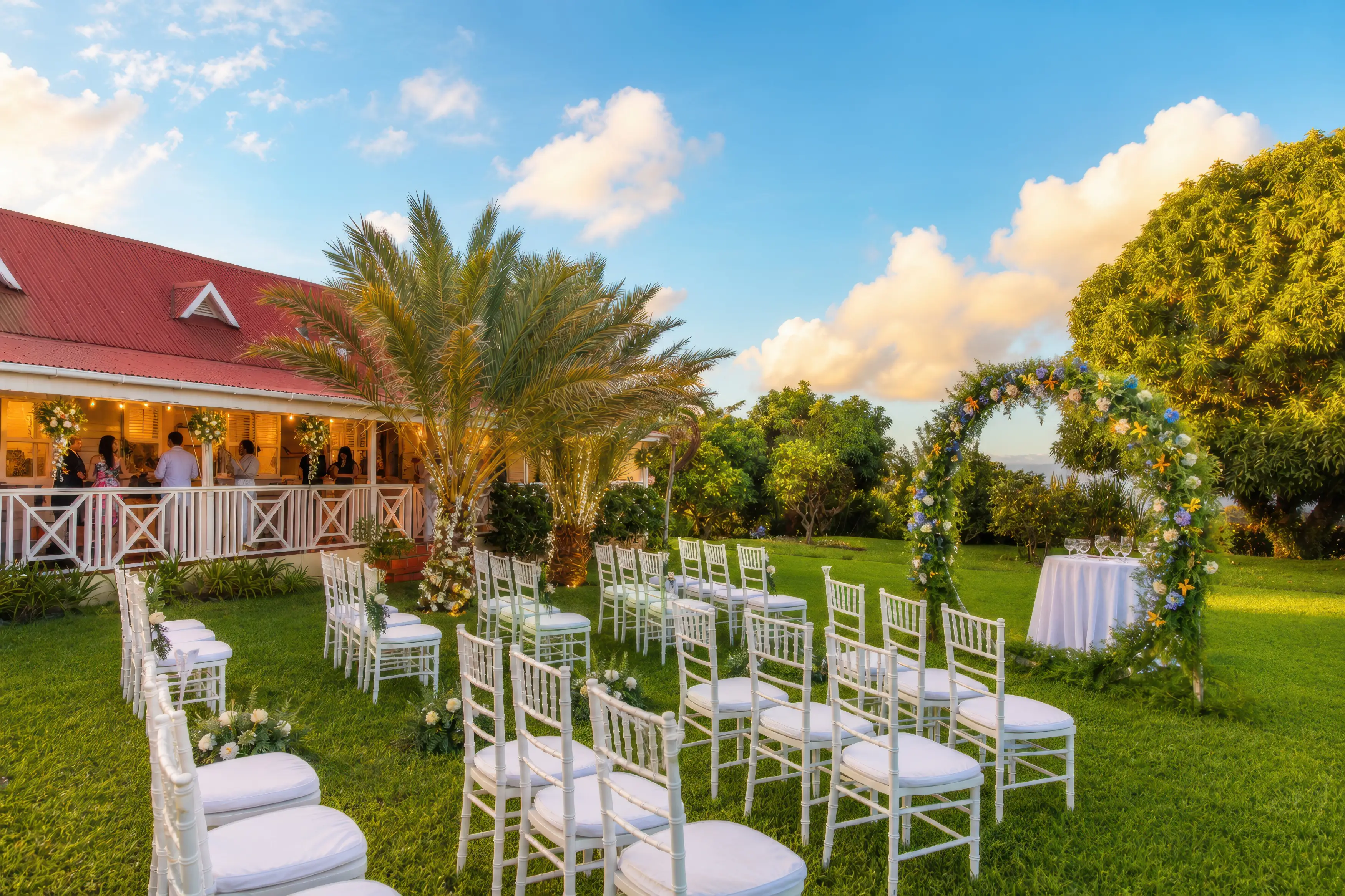 Expansive Event Lawn
